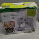 Beginner Sewing Machine for Home Crafting & Mending, 12 Multi-Function Stitches, 2-Speed Foot Pedal, Clear LED Light, 32-Color Thread Pack, Must-Have Sewing Supplies, Sewing Machine Table Fit