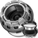 Self Hair Clippers for Men Cordless Electric Haircut Kit Professional Waterproof Automatic Circular Hair Trimmer with LED Display Easy Self Haircut Grooming Clippers for Male Family Use