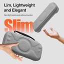 CloudValley Large Storage Carrying Case for Nintendo Switch 2, Portable Hard Shell Carrying EVA Travel Game Bag with 10 Game Cartridges for Console, Joy-Con, Games, Accessories, Gray