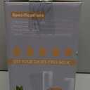 8 in 1 Nut Milk Maker, 34oz Automatic Soybean Machine for Almonds, Soy, Non Dairy Beverages, Plant Based Milk, Homemade Almond Oat, With Delay Start/Keep Warm/Self-Cleaning/Boil Water