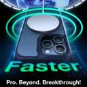 TORRAS Magnetic Shockproof for iPhone 15 Pro Case, [Military-Grade Drop Tested] [Compatible with MagSafe] Translucent Slim Protective Anti-Scratch Anti-Fingerprint Guardian Mag 2023