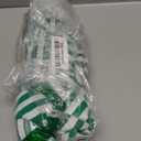 RUEWEY Women Striped Pajamas Set Crewneck Long Sleeve Loose Top Shorts Two Piece Lounge Sets (Large, Green)