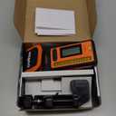 High Accuracy Laser Level Receiver : Dual LCD Display Laser Level Detector 197ft in Sunlight Outdoors, Loud Speaker, IP54 Shock-resistant, DR1
