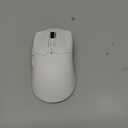 EPOMAKER Click Gaming Mouse Wireless 2.4Ghz/Bluetooth/Type-C, 800 to 42,000 DPI Adjustable, 8K Polling Rate, 500mAh, Lightweight Optical Mouse, for PC/Mac/Linux (White)
