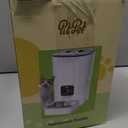Smart Automatic Cat Feeder - 6-L Reliable Automatic Cat Food Dispenser with Display LCD Screen for Easy Set Up - (White)