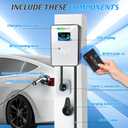 Level 2 J1772 EV Charger Station NEMA 14-50 48AMP Tesla Supercharger Home Wall Electric Vehicle Evse L2 Ford Lightning BMW Mercedes Benz Hummer Lexus Jeep Wrangler Universal Car Charging