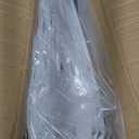 RV Awning Fabric Replacement, 19.5oz Heavy Duty Vinyl, with Tie Down Kits & 7 Hooks & Pull Strap for Trailer Camper Awning- 15'(Fabric 14'2"), Blue Fade