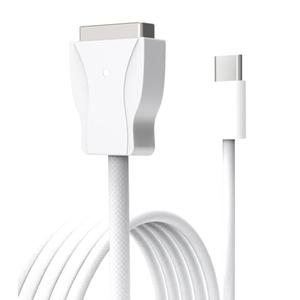 Amazon.com: Magnetic 2 Laptop USB C Charging Cable, 85W 20V 4.25A, 5ft Nylon Braided, Compatible with MacBook Air Pro 2012-2017 : Electronics