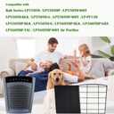 LP-HF550P Filter LP550TH LP550THP LP560 Air Purifier with 1 Pack Ture HEPA and 4 Packs LP-PF1500 Pre-Filter - Used for Multi-Room Whole House to Capture Dust