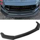 Front Bumper Lip Compatibility with Mustang S650 GT Ecoboost 2024 2025 ABS Front Splitter Spoiler Matte Black Diffuser Chin Lip Protection