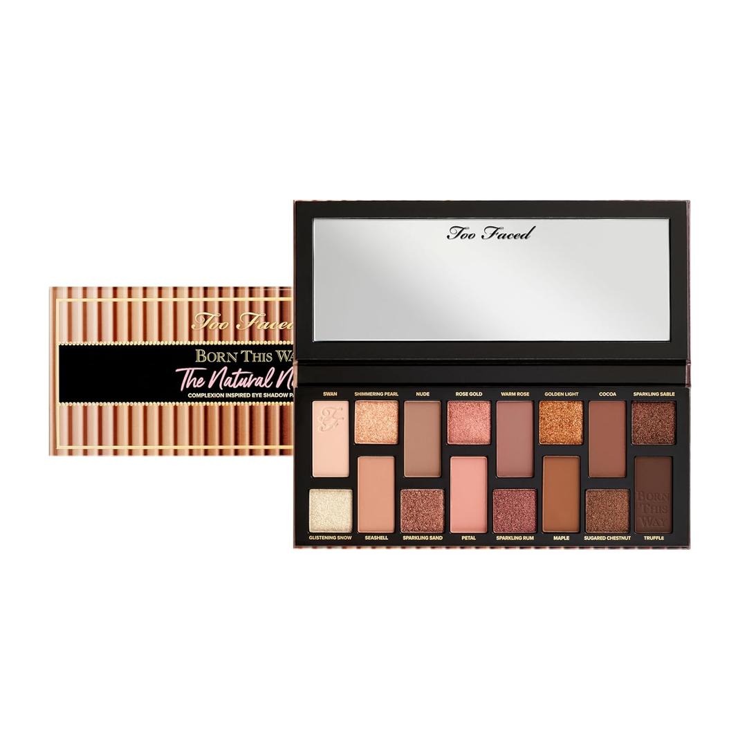 Too Faced Born This Way The Natural Nudes Eye Shadow Palette | High Pigment + Shimmer, 0.42 Ounce
