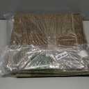 BEQHAUSE Kitchen Rugs 32"x48", Non-Slip Kitchen Mats for Floor, Super Absorbent and Stain Resistant Kitchen Rugs, Machine Washable Rugs for Kitchen, Hallway, Laundry & Sink, Taupe