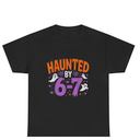 Retro 67 Halloween Haunted Spooky Six Seven 67 Halloween TShirt XL