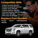 2PCS B Pillar Trim Molding Window Trim Cover fit for GMC Yukon Cadillac Escalade Chevrolet Chevy Tahoe 2015-2020, Driver & Passenger Side Replaces 926-241 926-242