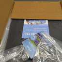 TIXANF 15FT Pool Liner Pad, 350G/ M² Thicker Seamless Above Ground Pool Liner, Pre-Cut Heavy Duty Round Pool Liner Pad, Durable Geotextile Material, Puncture Protection, Extend Liner Life(Black)