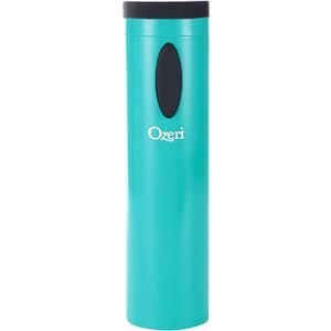 Ozeri Fascina Electric Wine Bottle Opener and Corkscrew (Teal Blue)
