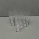 Glass Cylinder Bud Vases for Centerpieces, Clear Bud Vases Bulk, 7 Inch Tall Glass Cylinder Vase for Wedding Table Home Decor, Slim Flower Vase for Single Bouquet Flower (12 Pack)