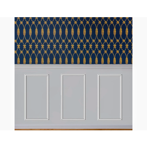 COUKIU Pre-Cut 3 Set Peel and Stick Wall Molding Trim Kit, 12" x24" Premade Wainscoting Panels, Self Adhesive Moulding Panel for Interior Walls Picture Frame