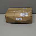 Alyoen 100 Pack 20ml Clear Glass Vials with Screw Caps, Plastic Stoppers and Label Papers, Leak-Proof Small Glass Liquid Sample Lab Vials for Essential Oil, Reagent, Seeds