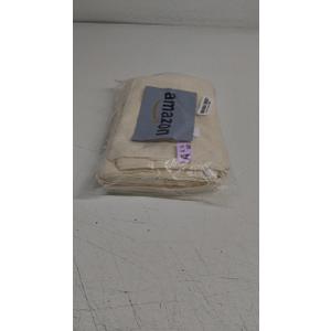 Tatuo 50 Pcs 12 x 15 Inches Cotton Bags with Drawstring Large Reusable Produce Bags Linen Empty Storage Pouches Canvas Fabric Sachet for Bread Food Storage