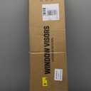 Window Visors Rain Guards for 1999-2016 Ford F250 F350 F450 Super Duty SuperCab, Out-Channel Window Vent Wind Deflectors Visors Shades for 99-16 F-250 F-350 F-450 Extended Cab