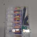 36pcs TIG Welding Torch Accessories Stubby Gas Lens 4#~12# Glass Cup Kit For WP-17/18/26