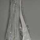 Gisafai 10 Pack Shelf Bracket Adjustable Shelving Brackets Single Track Twin Track System Metal Stand for Shelving Shelf Standard Stand for Stores Closet Kitchen(White,12 Inch)