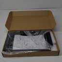 13 Inch Wide Under Desk Sliding Drawer- Pull Out Storage Organizer with Handle at office or home for Sit Standing Workstation, Black