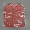 Alex Vando Mens Golf Shirt Moisture Wicking Quick-Dry Short Sleeve Casual Polo Shirts for Men (Red)