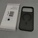 Temdan Designed for iPhone 17 Case, [Built-in Invisible Kickstand][Compatible with MagSafe][Military Grade Shockproof] Slim Translucent Matte Phone Case for iPhone 17 6.3 inch (Black)