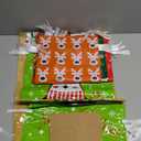 Drawstrings Christmas Gift Bags Assorted Sizes, 34Pcs Holiday Gift Bag Bulk Christmas Bags For Gifts, Reusable Plastic Xmas Presents Wrapping Bags Favor Goody Bags Jumbo/Extra Large/Medium/Small Size