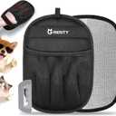 grenty Magic Brush Pet Hair Remover, Upgraded Five-Finger Electrostatic Pet Hair Removal Gloves, Dogs & Cats Pet Hair Removal Tools for Clothing, Carpet, Sofa Gaps, Car Seat