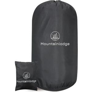 MOUNTAINLODGE Storage Sack for Sleeping Bag 110L Polyester and Mesh Extra Large Capacity for Sleeping Bag Hiking, Travelling and Camping