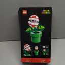 LEGO Super Mario Piranha Plant Building Sets for Adults - Mario Collectible for Men & Women, Ages 18+ Years - Gift for Birthdays - Bedroom, Home Office, or Book Shelf Decor - 71426 (Green)