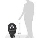 HEAD Tennis Racquet Cover Bag, Lightweight Padded Single Racket Carrying Case with Adjustable Shoulder Strap