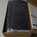 Oversized Cat Window Perch, 31.5 x 14.96 in, Cat Window Hammock with Plush Bolster for Large Felines and Multi Felines, Adjustable Cats Bed for Windowsill, Bedside, Cabinet & Drawer (Gray)