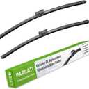 PARRATI 24 Inch & 20 inch of High Performance Premium All-Season Automotive Replacement Front Windshield Wiper Blades for Audi A4 A5 A7 Volvo S90 V90,Easy DIY Install(Set of 2)