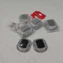 Solar Driveway Marker Lights with Switch LED Deck Lights, 10 Pack