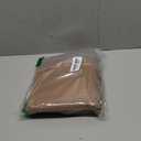 Baby Splat Mat for Under High Chair/Arts/Crafts, Triluby 51" Waterproof Non Slip Food Splash Mat for Eating Mess, Washable Weaning Mat Reusable Spill Floor Protector (Brown)