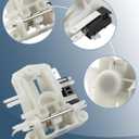 DD81-02197A Dishwasher Door Latch Lock Switch Fit for Samsung Dishwasher Part, Replace PS12085601 AP6244343