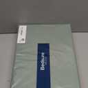 Bedsure 100% Cotton Percale Sheets Queen Size, Queen Sheet Set with Deep Pocket Up to 16 Inches, Breathable & Crirsp Soft, Bedsheet & Pillowcase Sets, 4 Pieces, Green (02 - Sage Green)