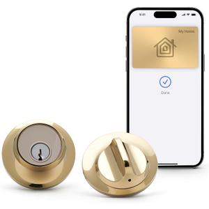 Level Lock+ (Wi-Fi)  Previous Model (Polished Brass)
