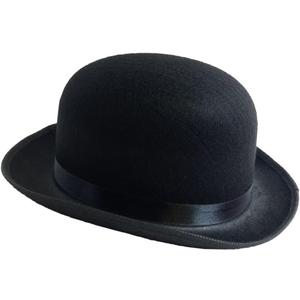 Funny Party Hats Black Derby Deluxe Costume Hat (Derby Hat)