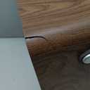 Shinic Electric Fireplace Heaters for Indoor Use,1500W Space Heater with Crackling Sound & 3D Realistic Flame, Safety Protection, Mini Portable Fireplace Heater for Home Christmas Decoration, Walnut (11.8" x 5.9" 14.6")