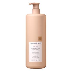Kristin Ess Hair One Signature Shampoo with Avocado Oil + Castor Oil for Women - Lightly Clarifying Daily Sulfate Free Hydrating Shampoo, Color Safe, Vegan, 33.8 fl oz