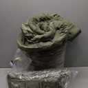 Monbix Queen Comforter Set - 7 Pieces Cationic Dyeing Olive Green Bed in a Bag Queen Bedding Sets with Comforter, Sheets, Pillowcases & Shams, Reversible Bedding Comforters Sets