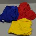 SaitiMade Set of 3 Red Yellow Blue Cylinder Pedestal Stand Covers, 3pcs Spandex Mixed Colors Cylinder Stand Covers for Party, Wedding or Birthday Event Decor (Only Contains Colorful Cylinder Covers)