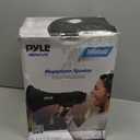Pyle Portable Compact PA Megaphone Speaker with Alarm Siren & Adjustable Volume - 50W Handheld Lightweight Bullhorn - with Mic, AUX IN for MP3 & Rechargeable Battery - Indoor Outdoor Use - PMP561LTB