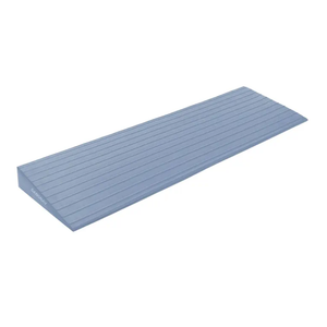 Threshold Ramp for Doorways 2" Rise- Odorless Indoor Entry Ramp- Non-Slip& Cuttable Handicap Ramp for Wheelchairs, Robot Vacuum Cleaners, Scooters, Strollers- Fog Blue- 2″Rise (31.5″×8.7″)