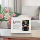 Coach Coaches Coaching Retirement Appreciation Thank You Gifts for Men Women, Coachs Definition Decor Picture Frames, Baseball Basketball Football Coachs Gift Picture Photo Frame for 4x6 Photos